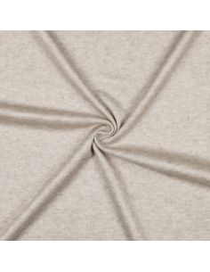 Gebreide gemengde stof - Beige