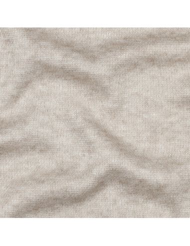 Gebreide gemengde stof - Beige