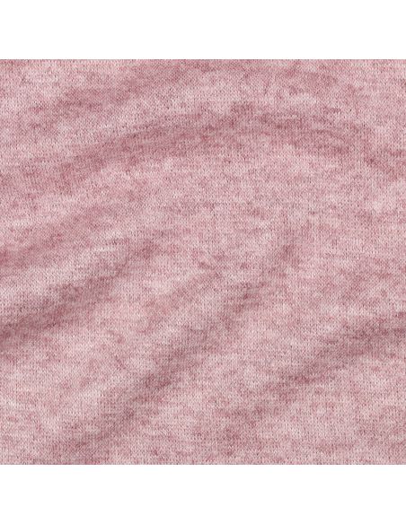 Gebreide gemengde stof - Mauve