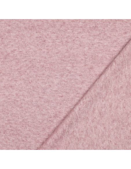 Gebreide gemengde stof - Mauve