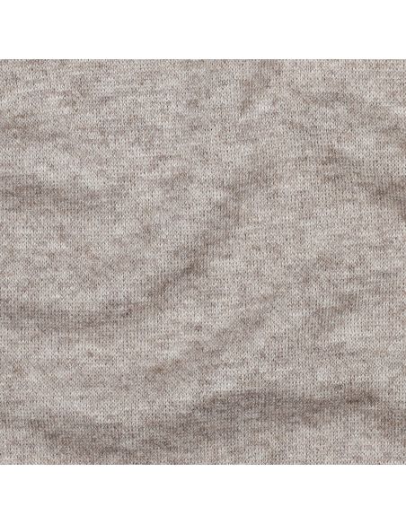 Gebreide gemengde stof - Taupe