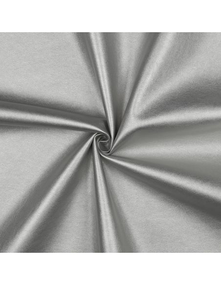 Kledingstoffen - Metallic zilver