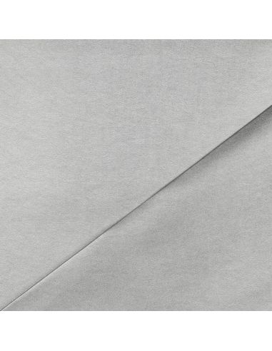 Kledingstoffen - Metallic zilver