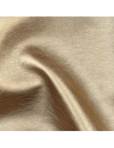 Kledingstoffen - Metallic goud 2