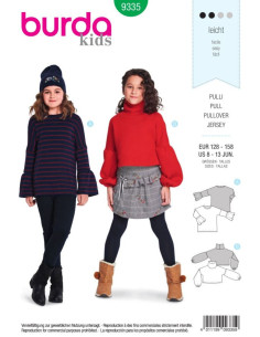 Trui patroon - Burda 9335