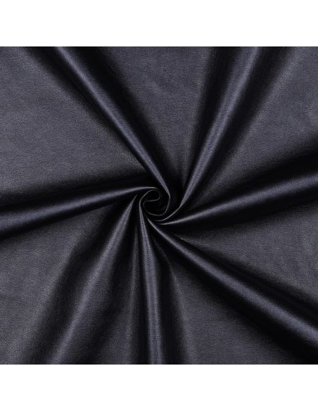 Kledingstoffen in imitatie - Metallic navy