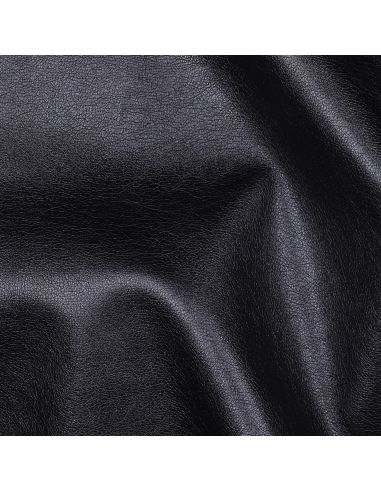 Kledingstoffen in imitatie - Metallic navy