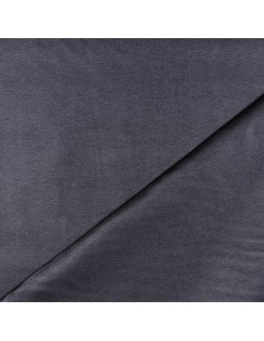 Kledingstoffen in imitatie - Metallic navy
