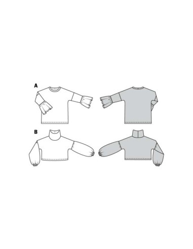 Trui patroon - Burda 9335