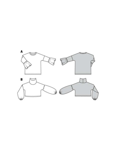 Trui patroon - Burda 9335