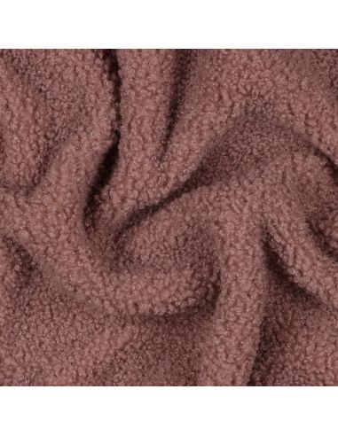 Dubbelzijdige Teddy-fleece stof - Blush