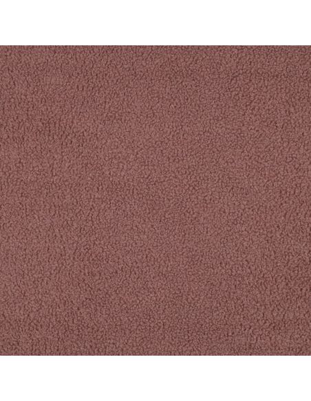 Dubbelzijdige Teddy-fleece stof - Blush