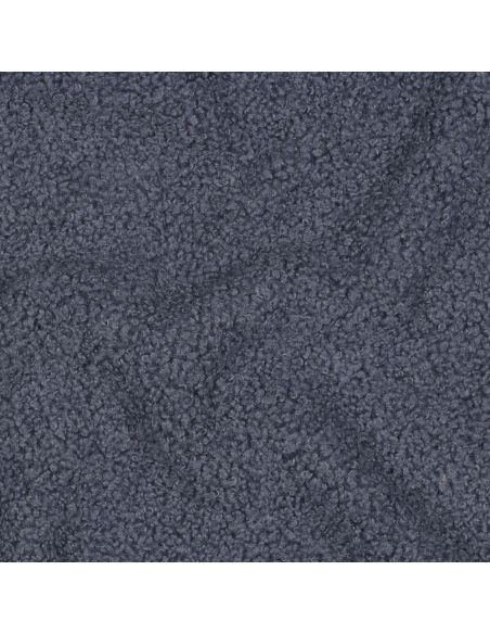 Teddy dubbelzijdige fleece stof - Jeans