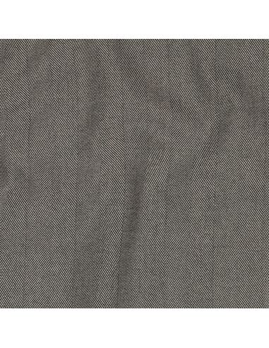 Stretch chevronstof breed - Taupe