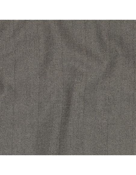 Stretch chevronstof breed - Taupe