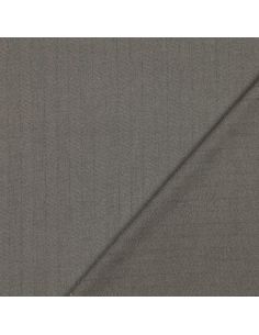 Stretch chevronstof breed - Taupe