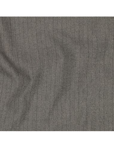 Fijn stretch visgraatweefsel - Taupe