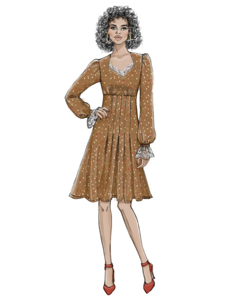Jurkpatroon - Butterick 6586