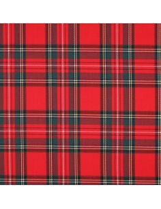 Schotse tartan stoffen - Rood 2