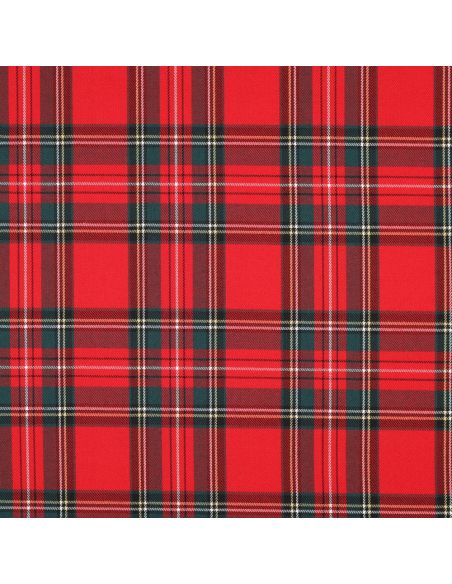 Schotse tartan stoffen - Rood