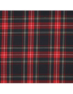Schotse tartan stoffen - Marineblauw 2
