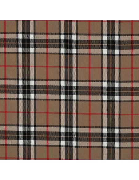 Schotse tartan stoffen - Camel