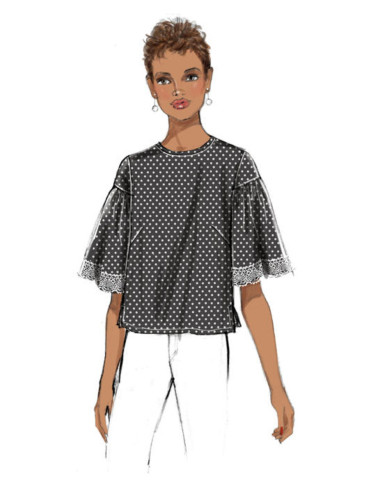 Bovenstuk patroon - Butterick 6592