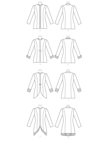 Jas patroon - Butterick 6602