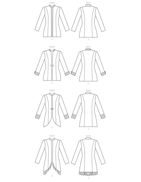 Jas patroon - Butterick 6602