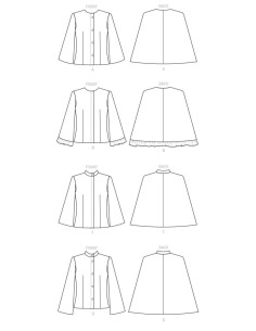 Cape patroon - Butterick 6603 2