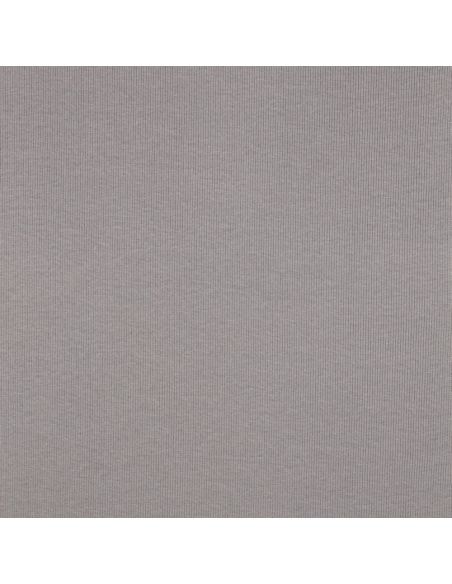Geribbelde boordstof jersey - Grijs