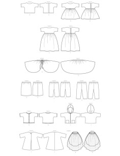 Kledingpatroon voor pop - Butterick 6606 2