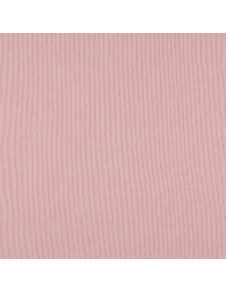 Geribbelde boordstof jersey - Blush