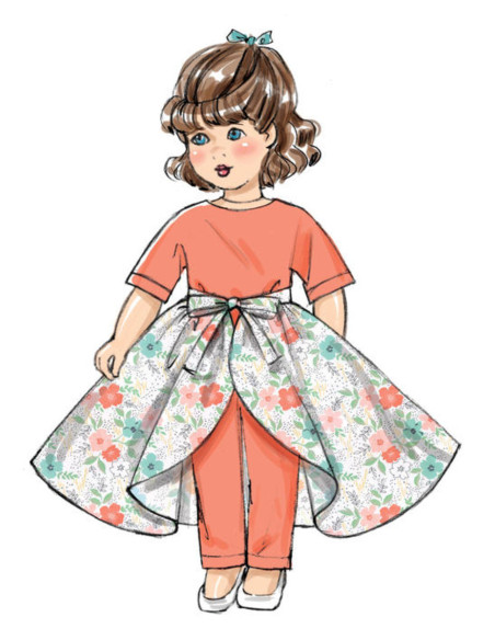 Kledingpatroon voor pop - Butterick 6606