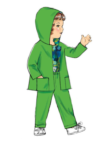 Kledingpatroon voor pop - Butterick 6606