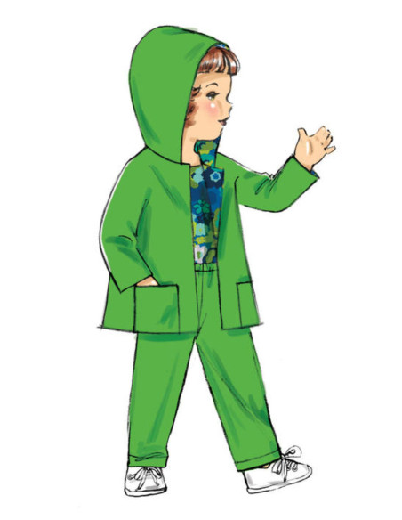Kledingpatroon voor pop - Butterick 6606