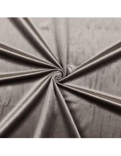 Luxe fluwelen meubelstof - Taupe