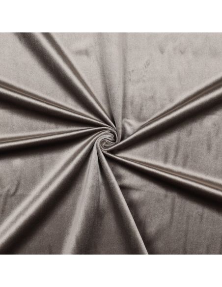 Luxe fluwelen meubelstof - Taupe
