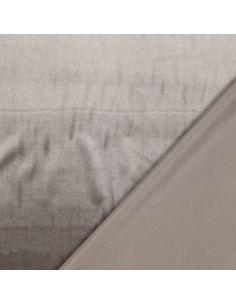 Luxe fluwelen meubelstof - Taupe 2
