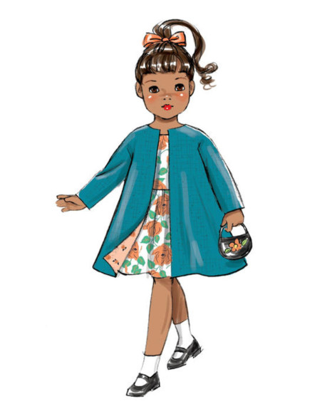 Kledingpatroon voor pop - Butterick 6606