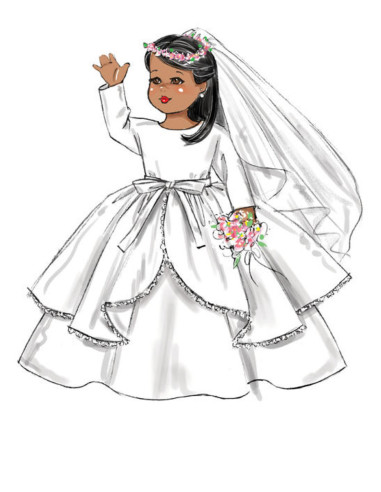 Kledingpatroon voor pop - Butterick 6606