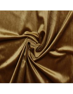 Luxe meubelstof fluweel - Camel