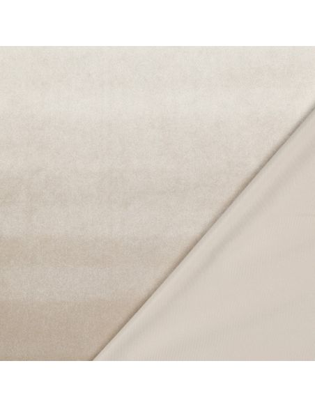 Luxe fluwelen meubelstof - Champagne