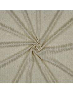 Geribbelde lurex gebreide stof - Goud écru