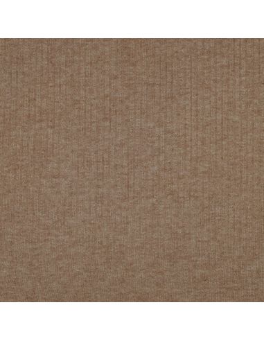 Geribbelde lurex gebreide stof - Goudbeige