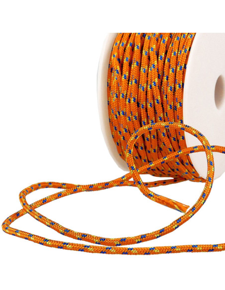 Veelkleurig sportkoord - Oranje, blauw en geel
