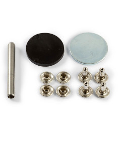 Set van 20 holnieten met boorgereedschap 3-4 mm 2