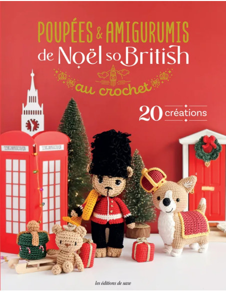 Boek poppen & amigurumi's voor een zo Britse kerst