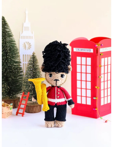 Boek poppen & amigurumi's voor een zo Britse kerst