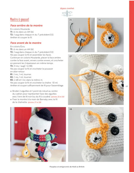Boek poppen & amigurumi's voor een zo Britse kerst